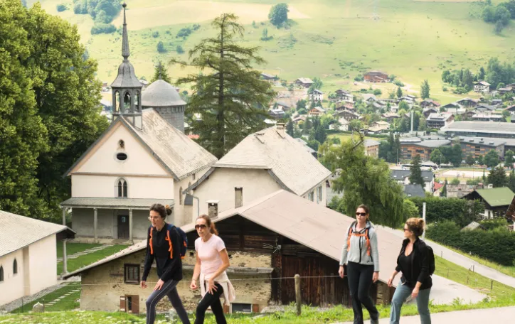 Abstract mural illustrating motion, notes, and daily rhythm.